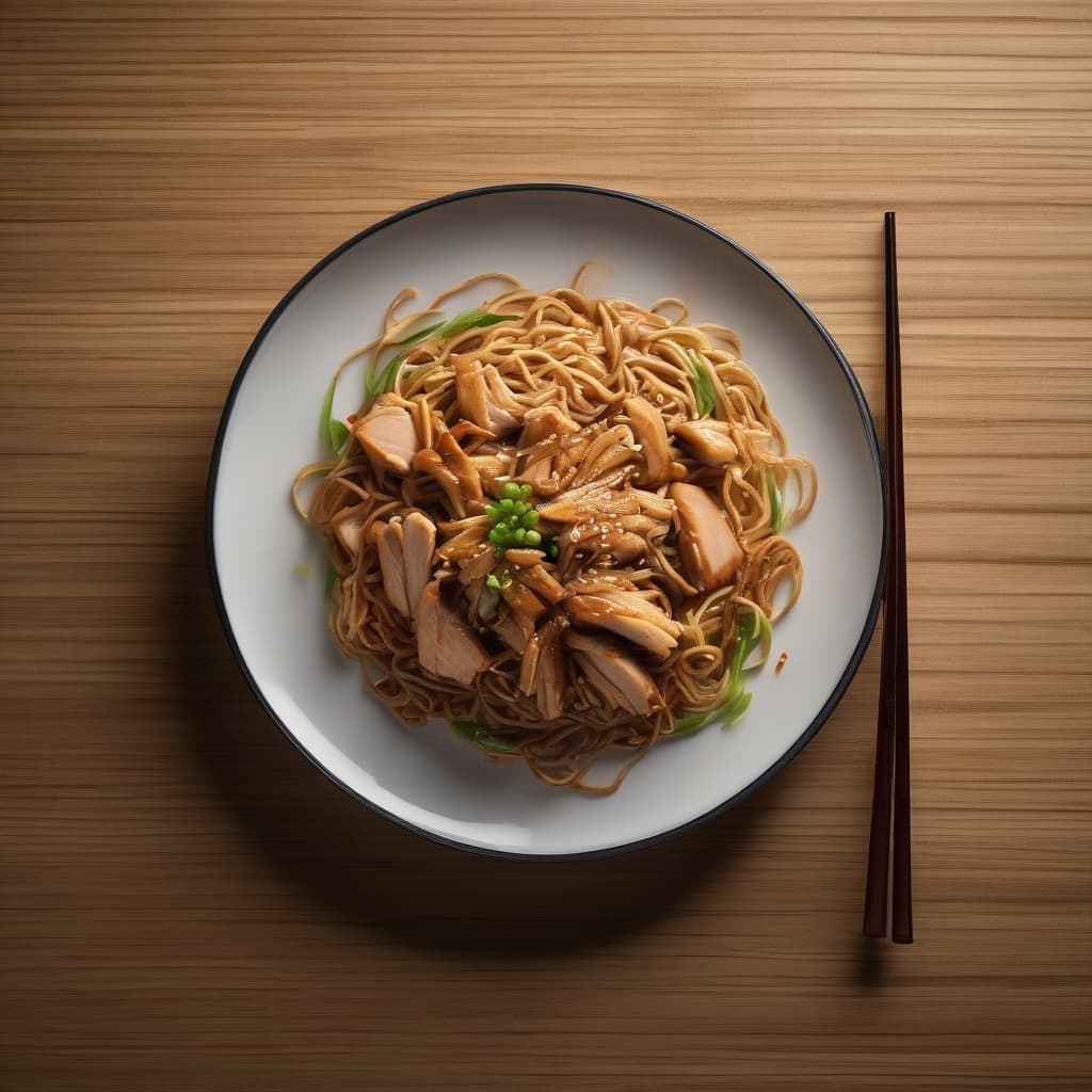 Chicken Yakisoba
