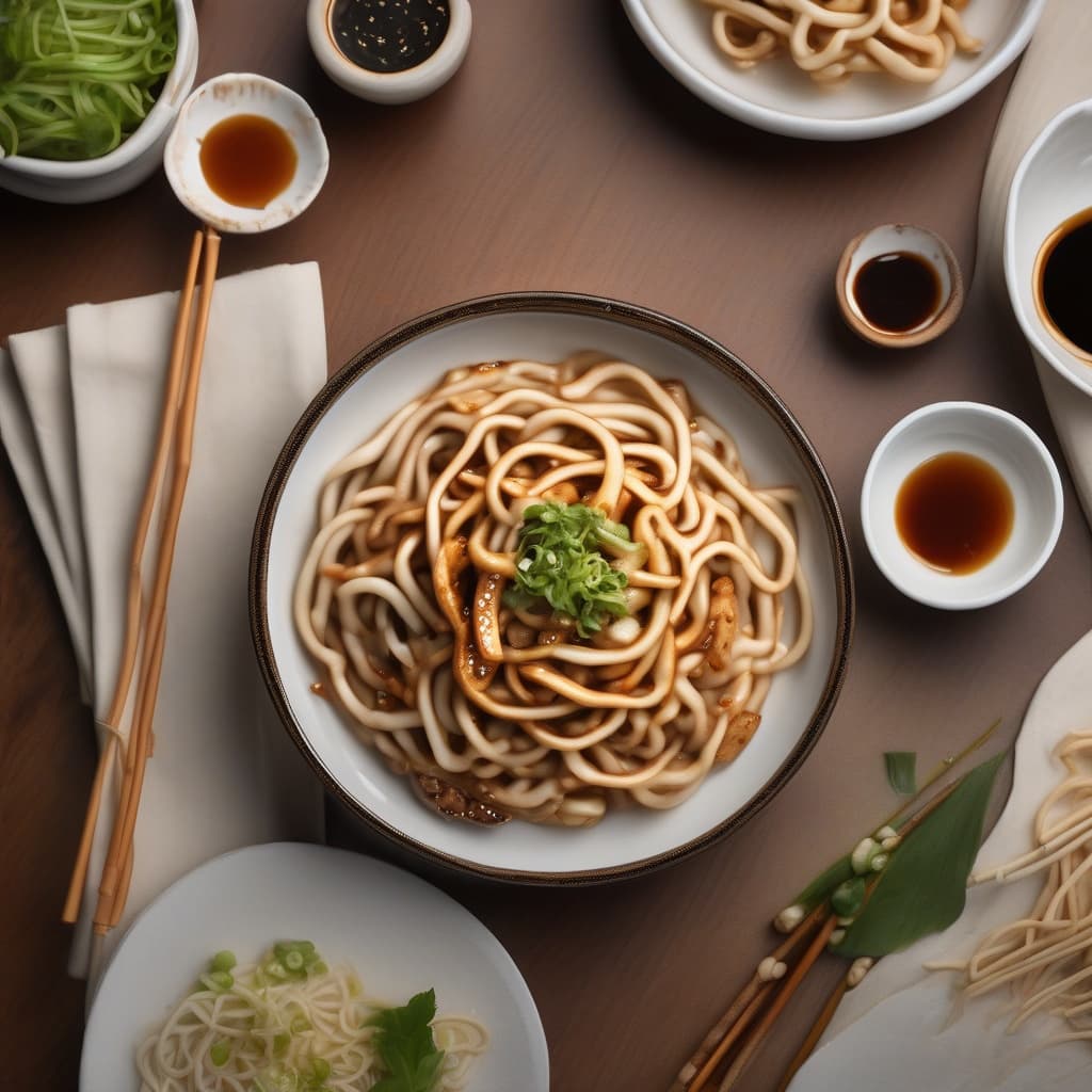 Tofu Yaki-Udon