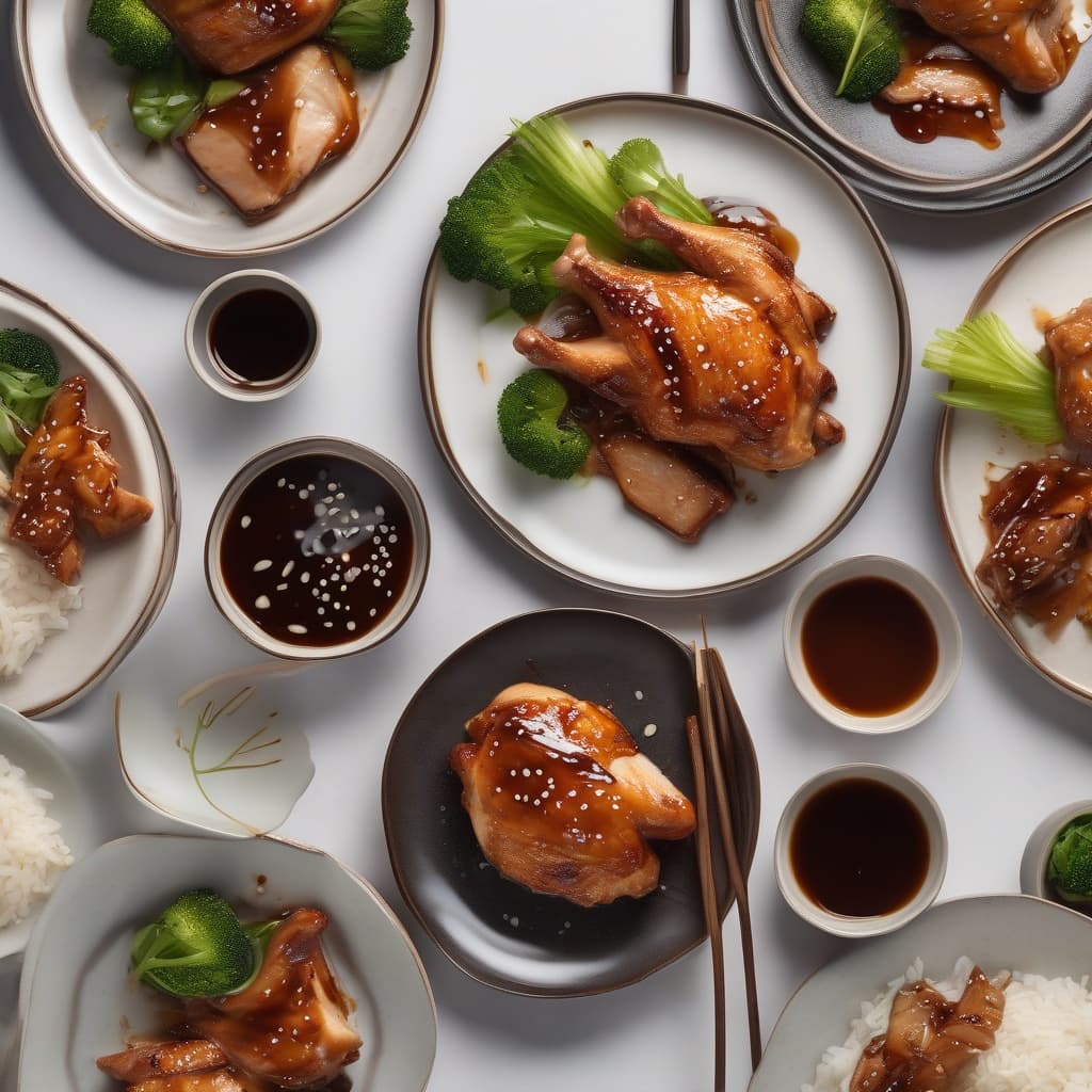 Chicken & Pork Teriyaki
